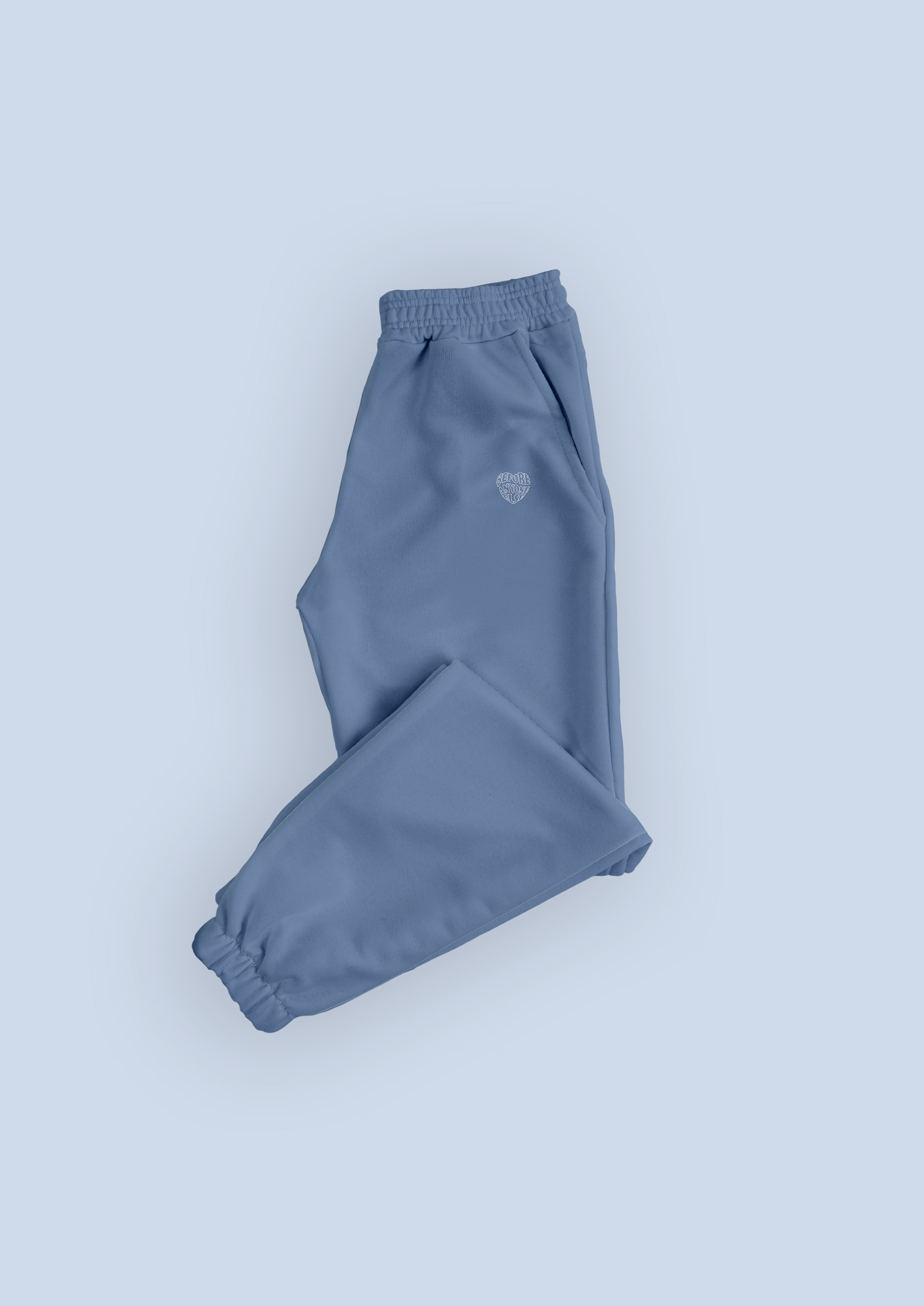 Pantaloni "Wear the Love" - Blu